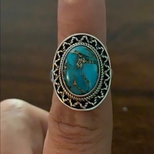 Torqouise ring sterling silver